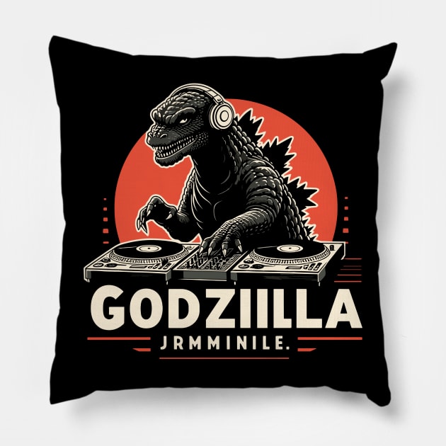 Godzilla Pillow by Rizstor