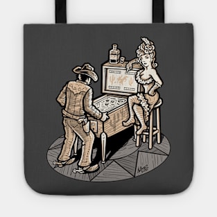 Shootenanny Pinball Cowboy Saloon Arcade Tote