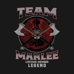 Marlee Name - Lifetime Member Legend - Viking T-Shirt