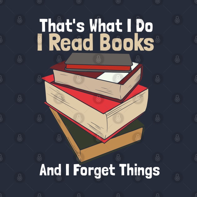 I Read to Forget Things by Tenh