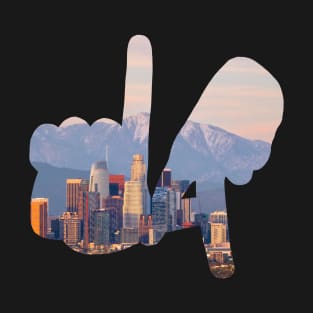 Medium LA Hands, Skyline T-Shirt