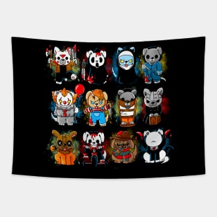 Horror Puppies Tapestry