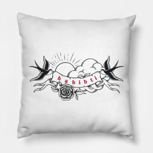 Habibti Tattoo Pillow