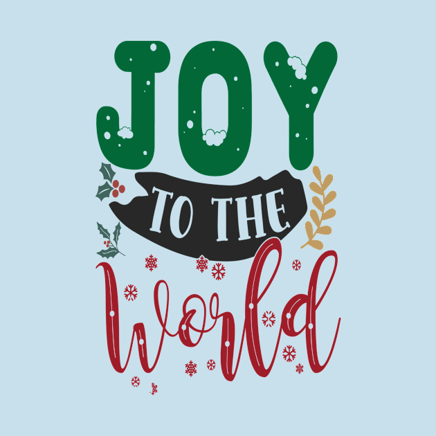 Joy to the world - Christmas Gift Idea by Designerabhijit