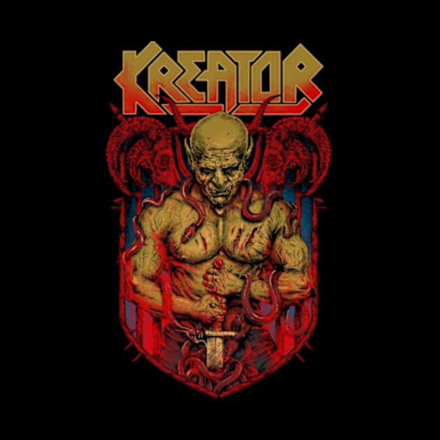 KREATOR MERCH VTG by ZakiCalligraphy