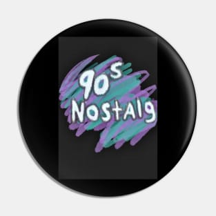 90s nostalg Pin