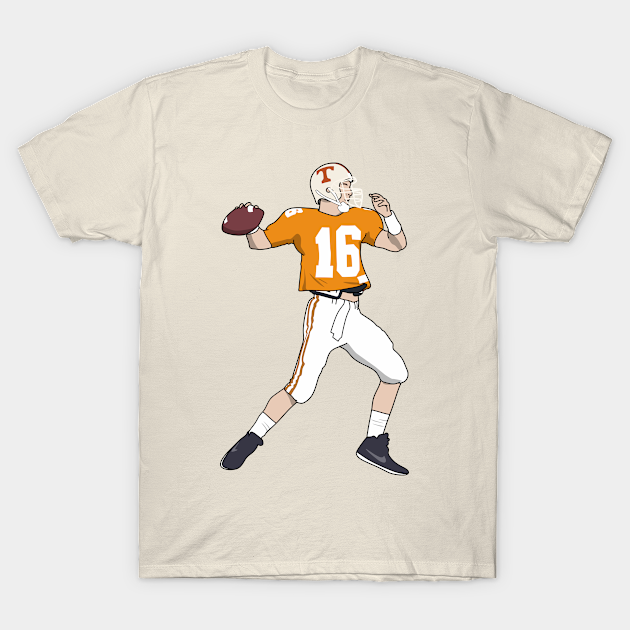 Discover The Legendary Number 16 - Peyton Manning T-Shirt