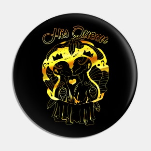 Black Gold Lovers Kiss - His Queen Pin