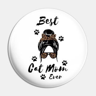 Best Cat Mom Ever Pin