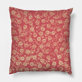 Washed Flowers Pillow