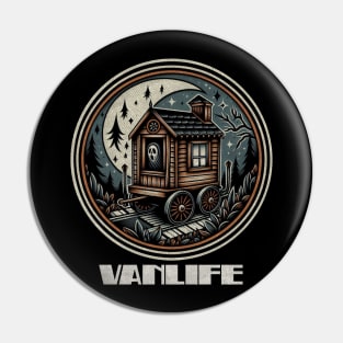 Haunted vanlife Pin