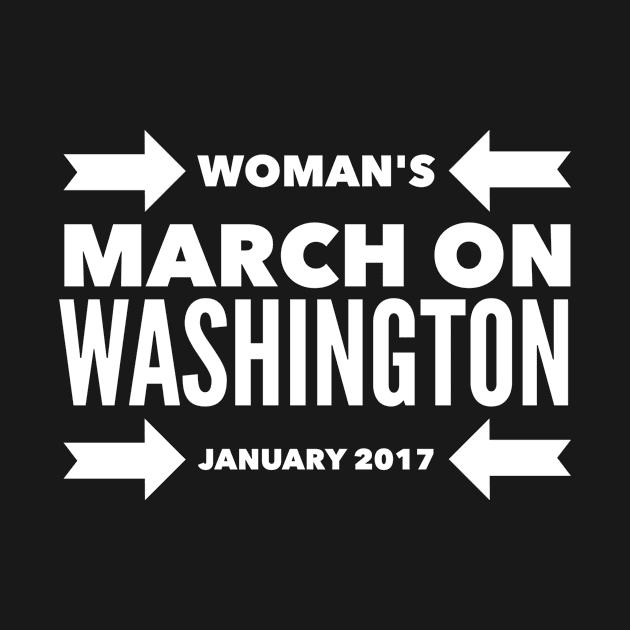 Woman's March On by lovetees