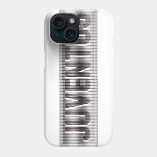 Juventus Black Line Art Phone Case