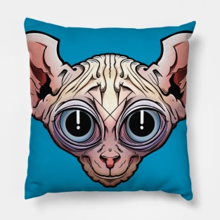 Sphinx Wrinkle Kitty Pillow