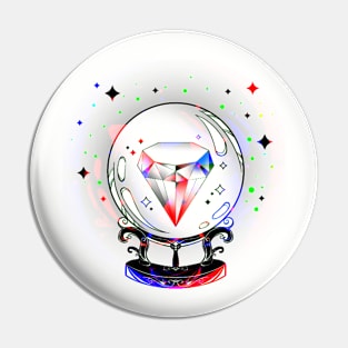 mystic crystal ball Pin