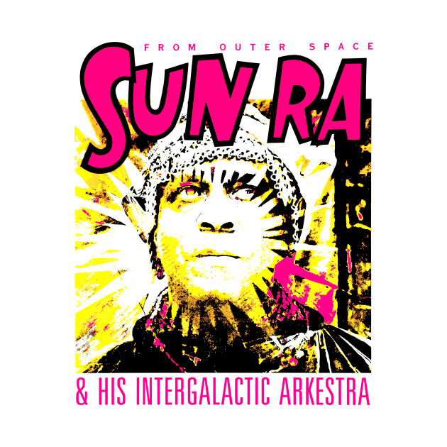 Sun Ra by HAPPY TRIP PRESS