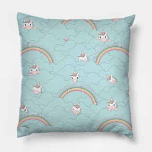 Rainbows and unicorns Pillow