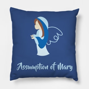 Assumption of Mary - Nossa Senhora dos Navegantes - Blessed Virgin Mary Pillow