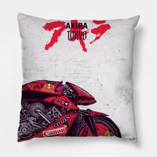 Akira Bike Tokyo Pillow