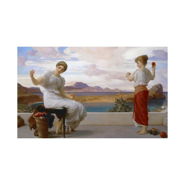 Winding the Skein by Frederic Leighton by Classic Art Stall