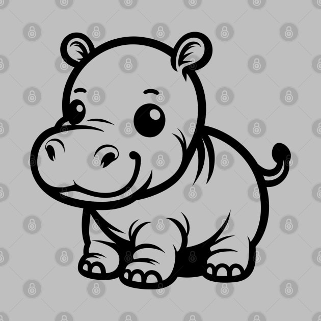 Hippo Calf by KayBee Gift Shop