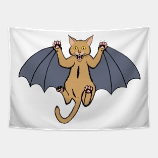 vampire cat Tapestry