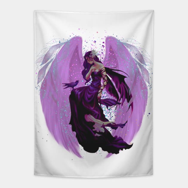 Mystical Fairy #3 Tapestry by Mazzlo Shop