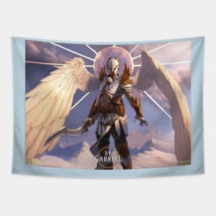 St Gabriel Full Alt - Almighty Legends Tapestry