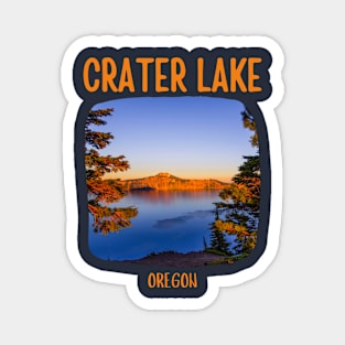 Crater Lake Oregon Magnet