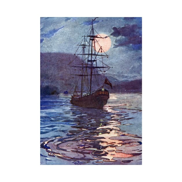 The Jolly Roger by Alice B. Woodward by vintage-art