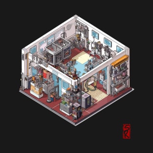 Isometric garage T-Shirt