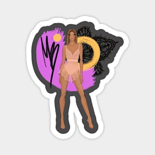 Fashion Illustration Magnet