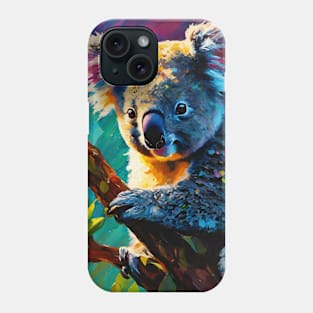 Koala Bear In A Tree Phone Case