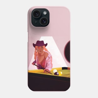 Cowgirl Billards Phone Case