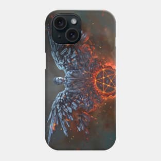 Castiel´s Burning Art Phone Case