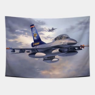 F16 Fighting Falcon Tapestry