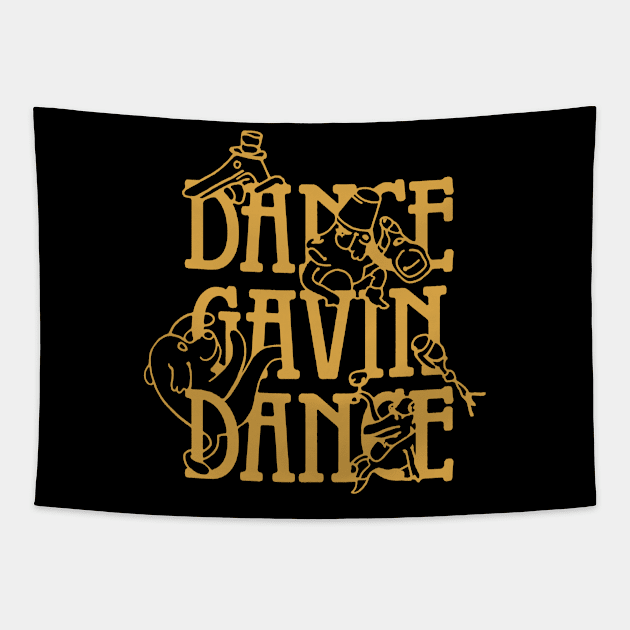 Dance gavin dance logo Tapestry by K Vision TM
