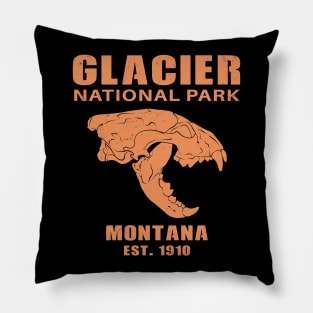 Glacier National Park Montana Pillow