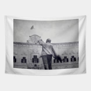 Manwel Dimech Statue Tapestry