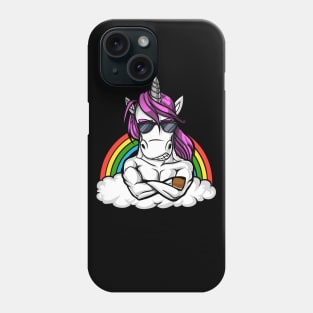 Unicorn Bodybuilder Phone Case