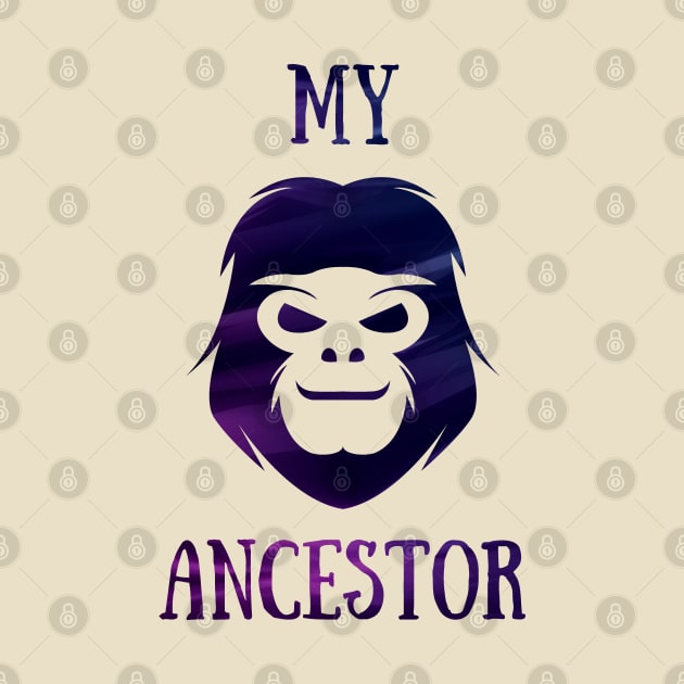 Great Looking My Ancestor Monkey Face by Celestial Mystery