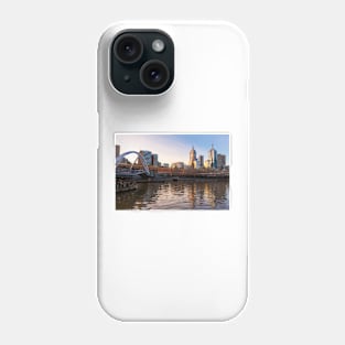 Melbourne, Australia at Sunset on the Yarra River Phone Case