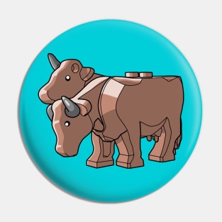 LEGO Brahman From Fallout Pin