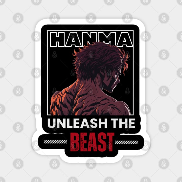 Baki Hanma the grappler Training Magnet by Alex