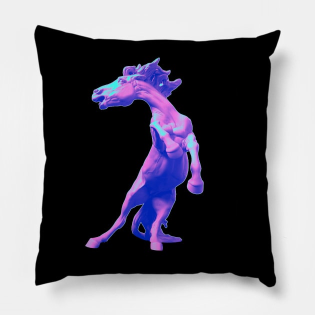 Electric Rodeo - Biter Pillow by Khrysalis Studios