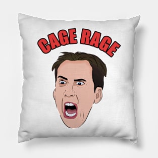 Nick Cage Rage Pillow