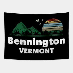 Mountain Sunset Flying Birds Outdoor Bennington Vermont Tapestry