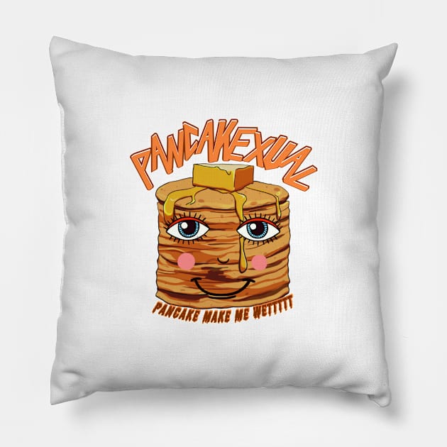 Pancakexual, pancake orientation. Pillow by A -not so store- Store