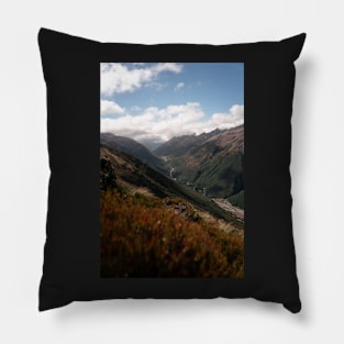 Valley Views Arthur's Pass in New Zealand Pillow