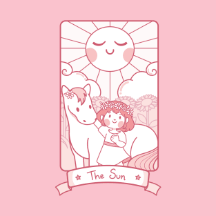 Soft Tarot - The Sun (Tones Version) T-Shirt